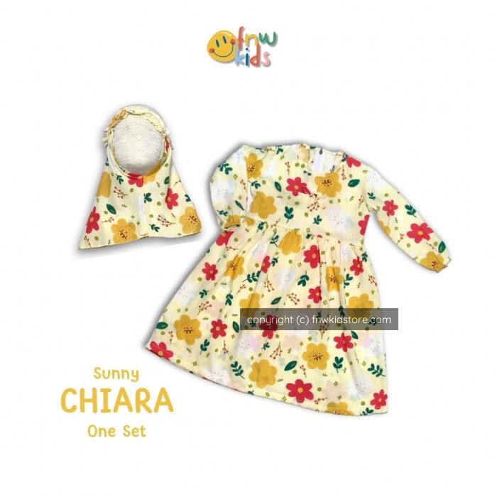 Baju muslimah hijab untuk anak Hijab Chiara Sunny